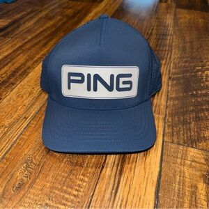 PING Men's Tour Classic Golf Hat/ Navy